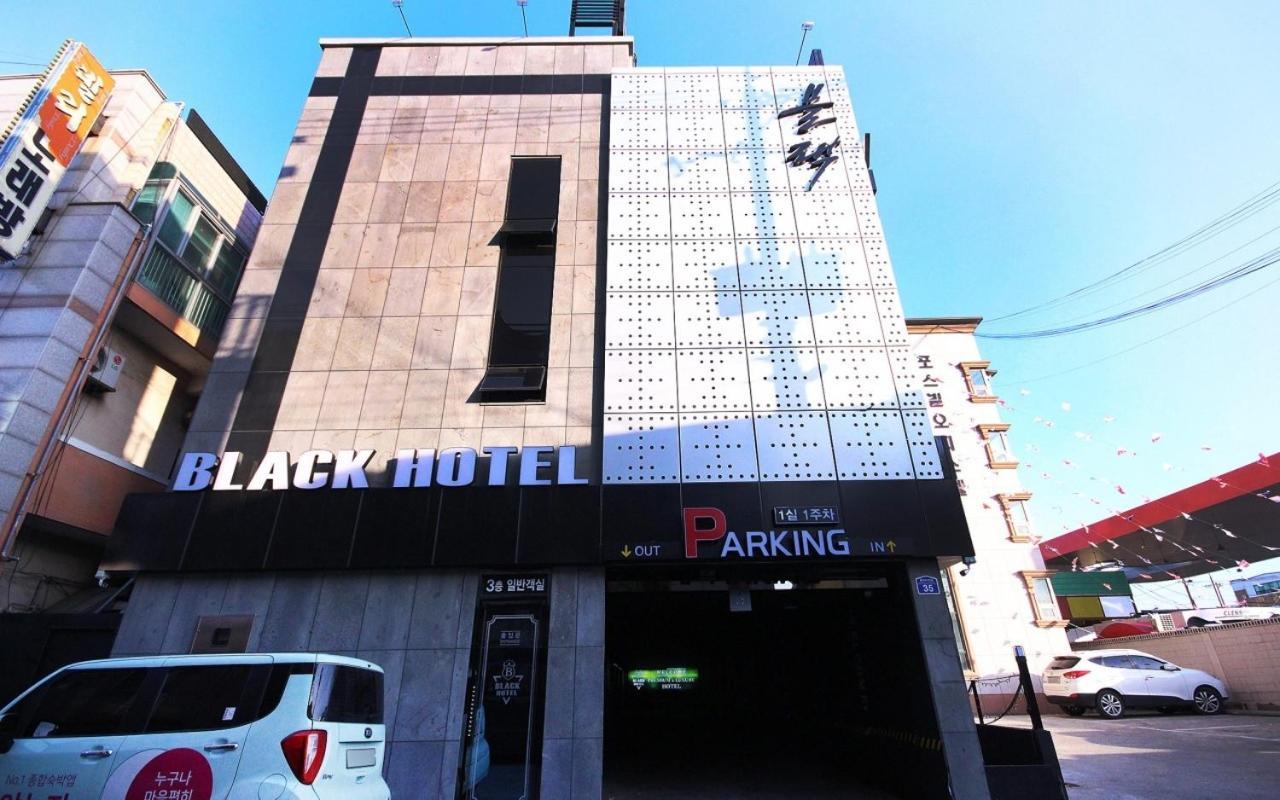 Black Hotel Pohang Exterior foto