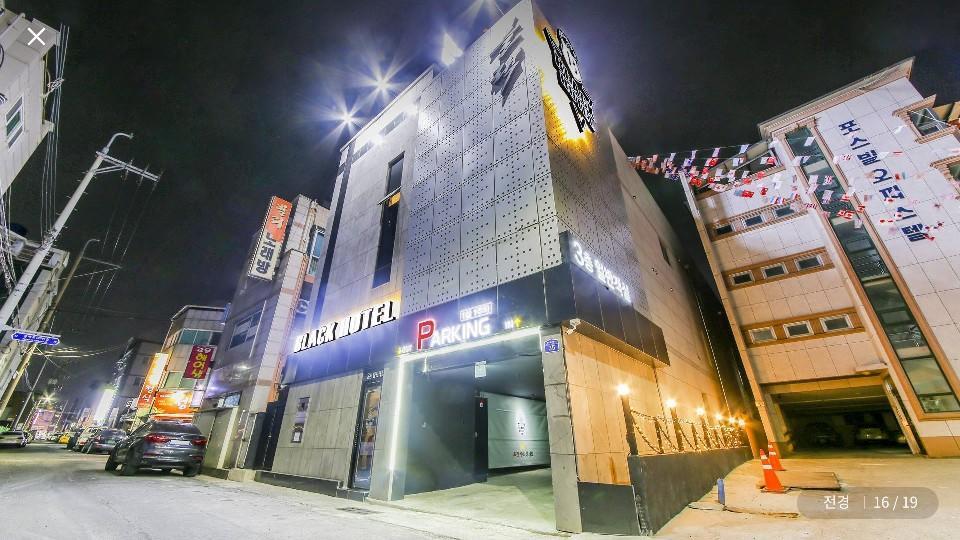 Black Hotel Pohang Exterior foto