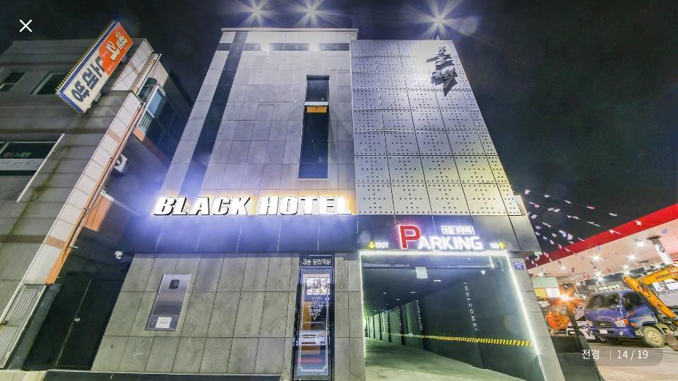 Black Hotel Pohang Exterior foto